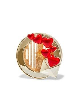 BATH AND BODY WORKS HEARTS CAR FRAGRANCE HOLDER